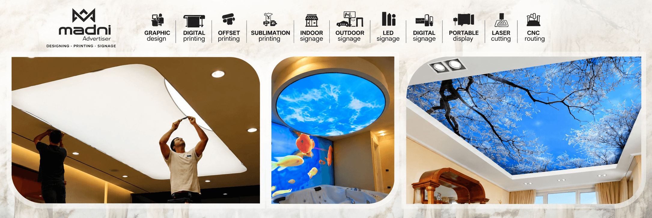 Barisol Stretch Ceiling & Light Box