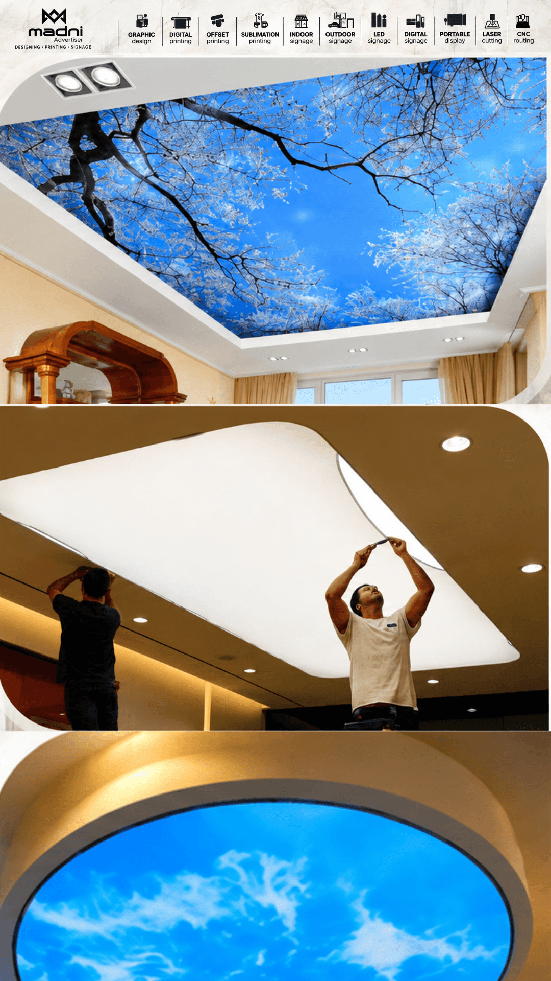 Barisol Stretch Ceiling & Light Box